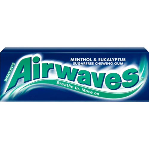 Airwaves Menthol Eukaliptus Chewing Gum 30X14G