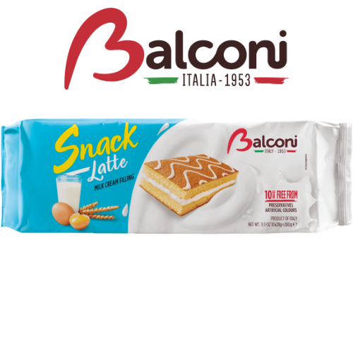 Balconi 10 White Cream Latte Bars 15X300G