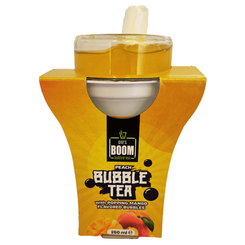 Mango & Peach Fruit Bubble Tea Premix - 250 gms