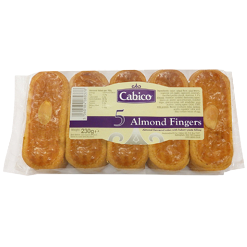 Cabico 5 Almond Fingers 16X230G