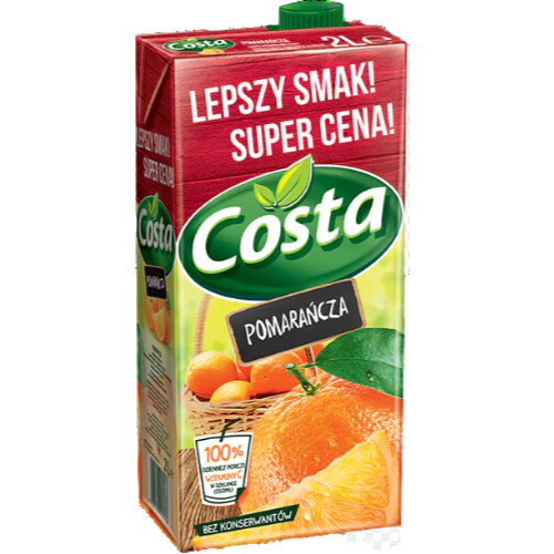 Costa Orange 6X2L