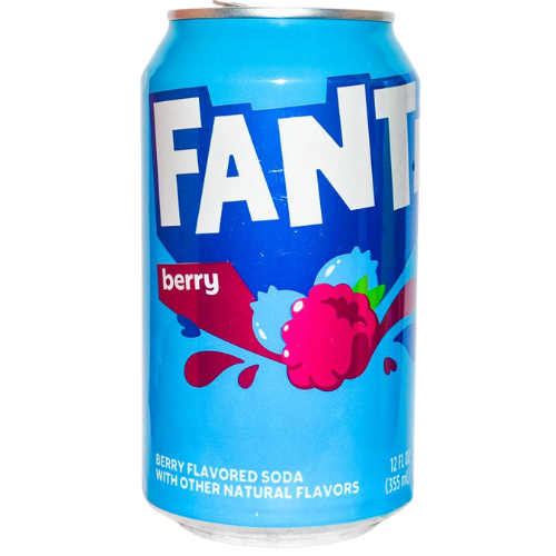 Fanta Berry Soda Can 12X355Ml