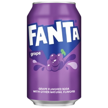 Fanta Grape Soda Can 12X355Ml