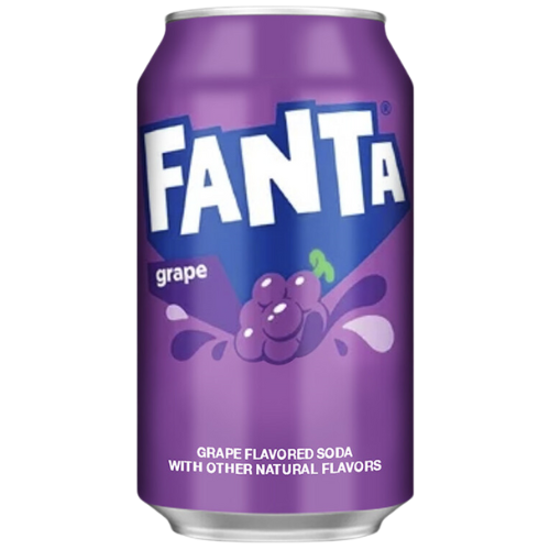 Fanta Grape Soda Can 12X355Ml