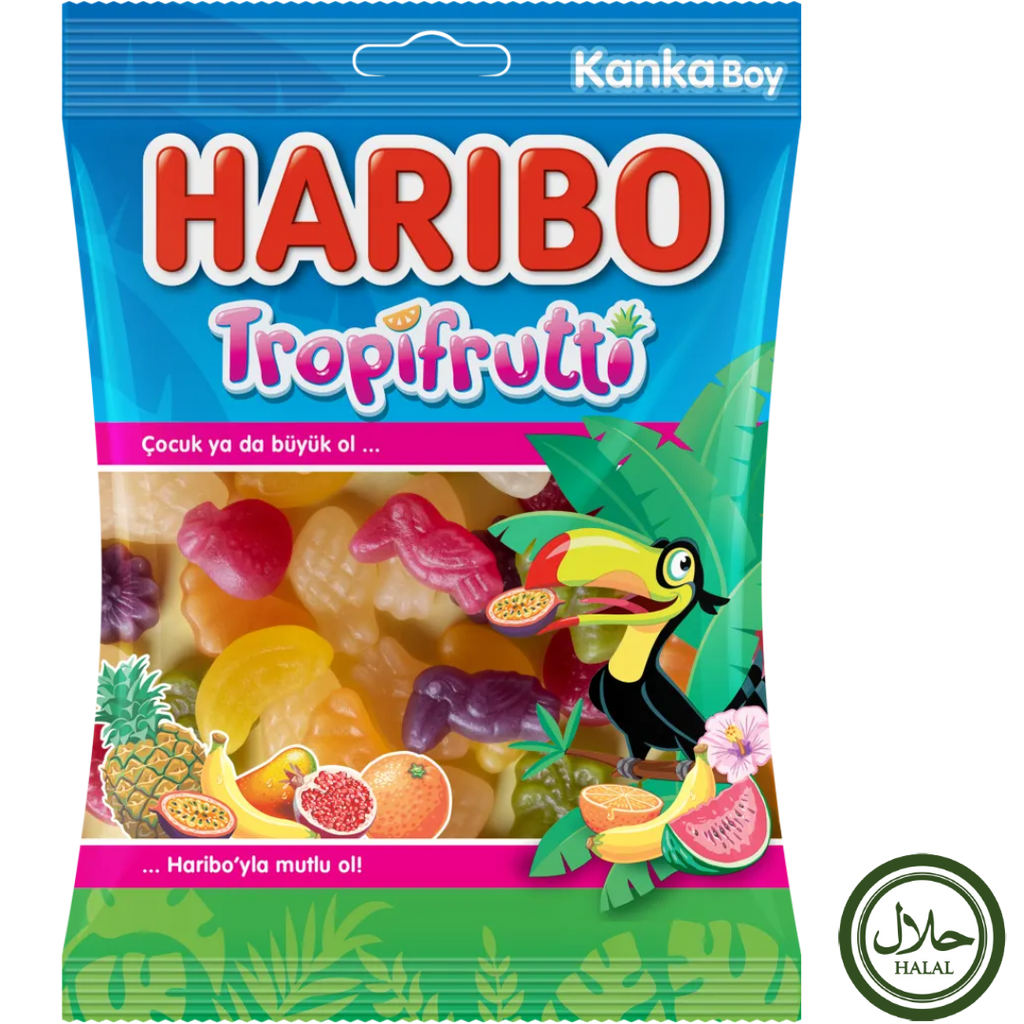 Haribo Halal Tropifrutti 30X80G