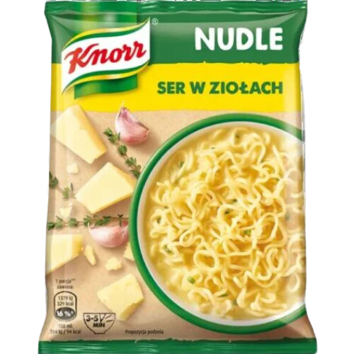 Knorr Noodle Cheese Herbs 22X61G