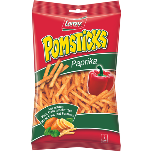 Lorenz Pomsticks Paprika 14X85G