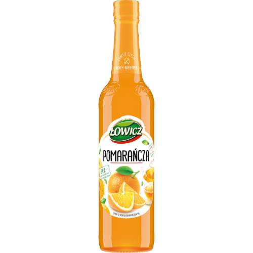 Lowicz Orange Syrup 6X400Ml