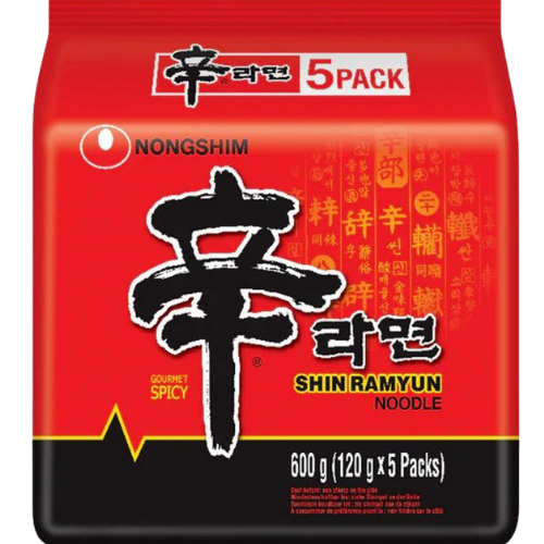 Nongshim Shin Ramyun Noodles (Multipack) 8X(5X120G)