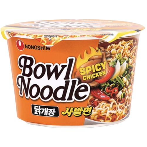 Nongshim Spicy Chicken Bowl Noodle 12X100G