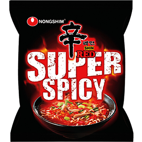 Nongshim Shin Red Ramyun Noodles Super Hot 20X120G