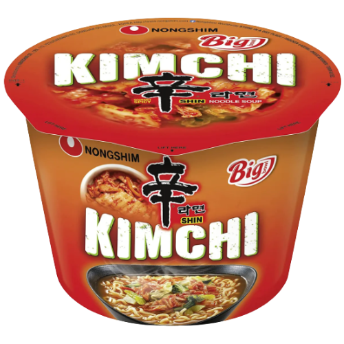 Nongshim Kimchi Noodles Big Bowl 16X112G