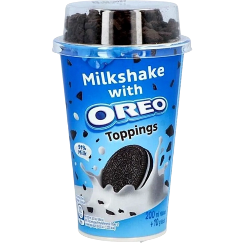 Oreo Milkshake With Toppings 10X200Ml