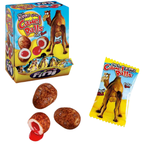 200pcs FINI Camel Balls – Sour Bubble Gum – Spanish Novelty Candy Bulk Box 200pcs FINI Camel Balls – Sour Bubble Gum – Spanish Novelty Candy Bulk Box
