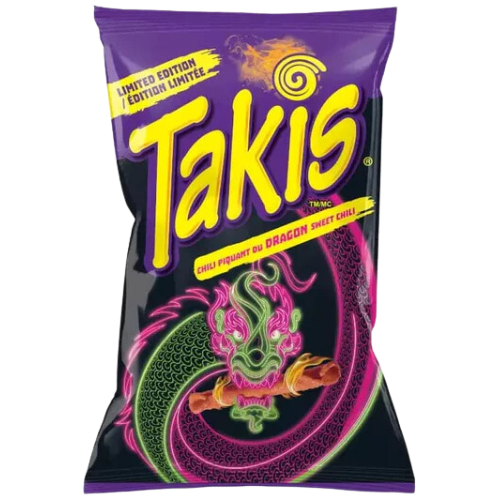 Takis Dragon Sweet Chilli  18X90G