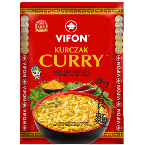 Vifon Noodles Curry Chicken 24X70G
