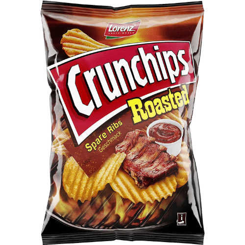 Crunchips Roasted Spare Ribs - 10X120G