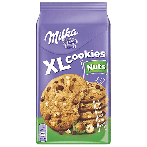 Milka Xl Cookies Hazelnut 10X184G