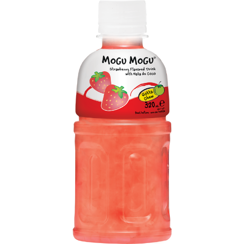 Mogu Mogu Strawberry Drink 24X320Ml
