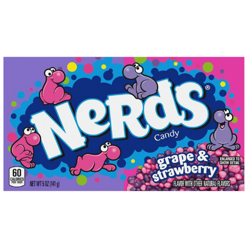 Nerds Grape&Strawberry 12X141G*Big