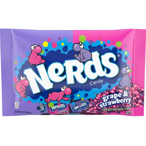 Nerds Grape & Strawberry (Bag) 340Gr