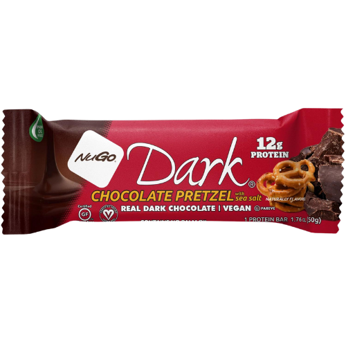 Nugo Dark Chocolate Pretzel 12X50G