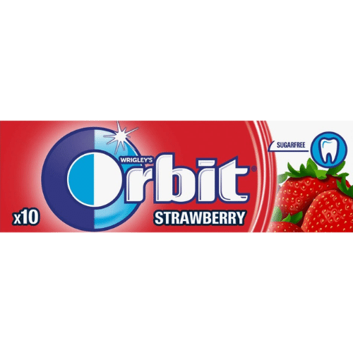 Orbit Strawberry Drops 30X14G