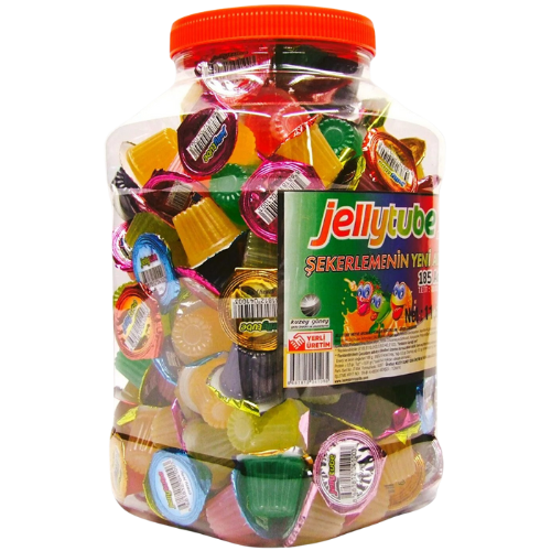 Jellytube Fruit Flavoured Jelly 185X11.5G