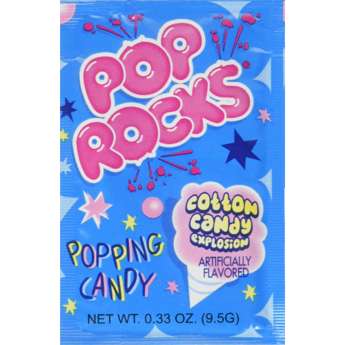 Pop Rocks Cotton Candy Popping Candy 24X9.5G – Candy Cargo