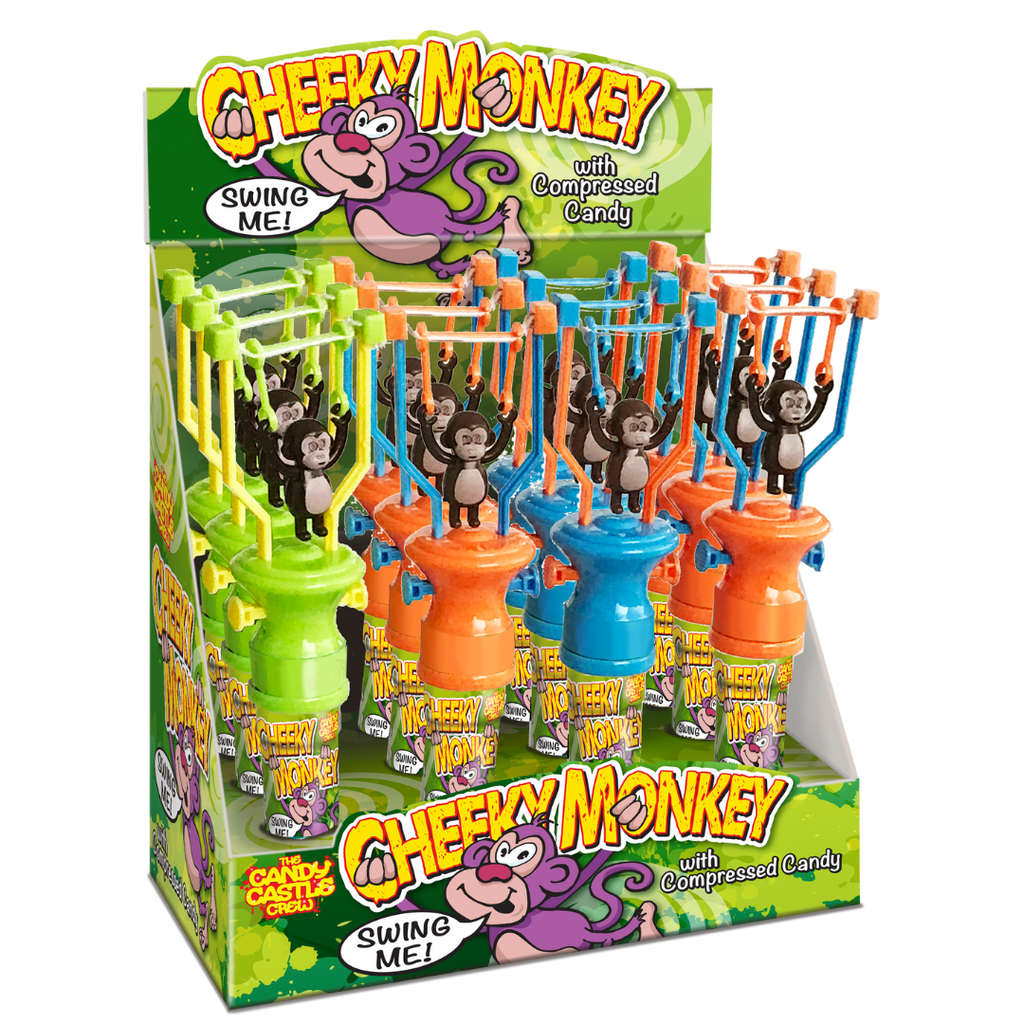 Cheeky Chimp Candy Toy 12X8G