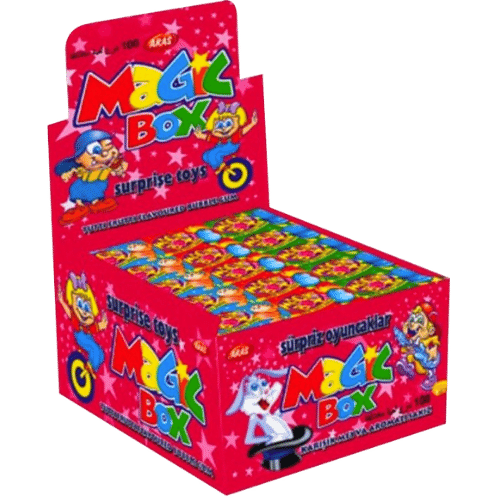 Aras Magic Box With Toys 60X4.5G
