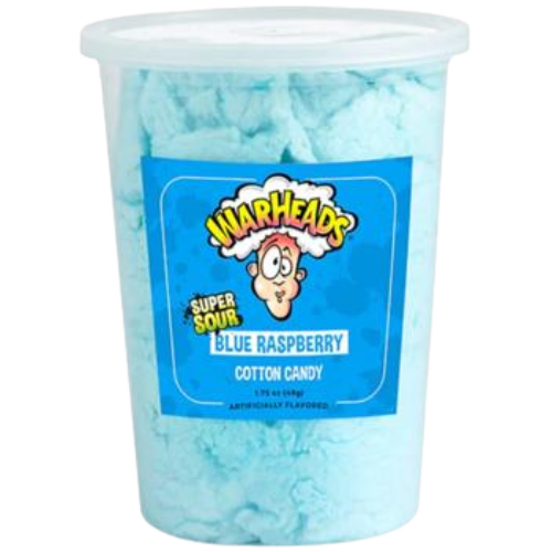 Warheads Cotton Candy - Blue Raspberry 12X49G(1.75Oz)